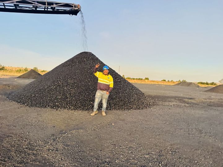 Sampling and quality control on the stockpile